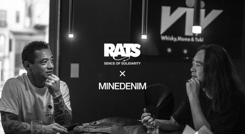 RATS × MINE DENIM SPECIAL CONTENTS公開致しました。