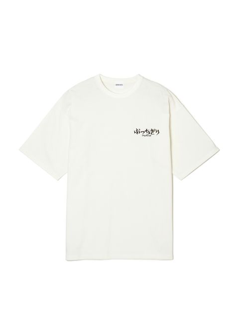 ぶっちぎりBV tee (WHITE) / ヘヴィーウェイト プリントTシャツ