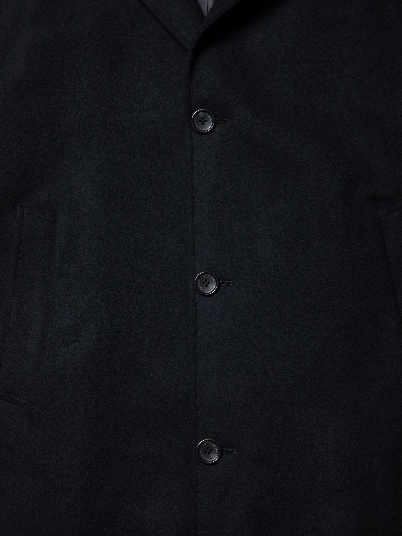 COOTIE PRODUCTIONS - 【ラスト1点】CA/W Melton Chester Coat (BLACK