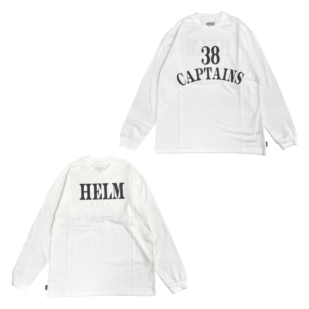 CAPTAINS HELM 新作販売告知 / 小慣れ感とリラックス感を持ち合わせたL/S TEE。