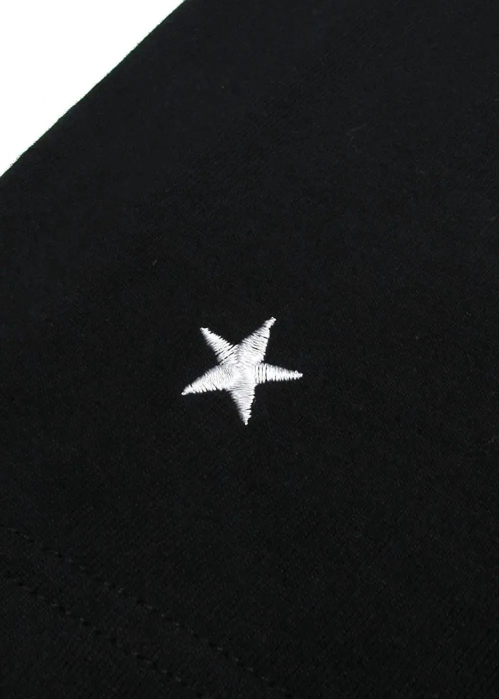 PRINT L/S TEE (BLACK) / ロゴ プリント ロンT