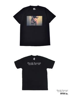 Stie-lo×Davide Sorrenti Unknown Nude T-SH (BLACK) / ×ダヴィデ・ソレンティ×スティーロ コラボフォトT