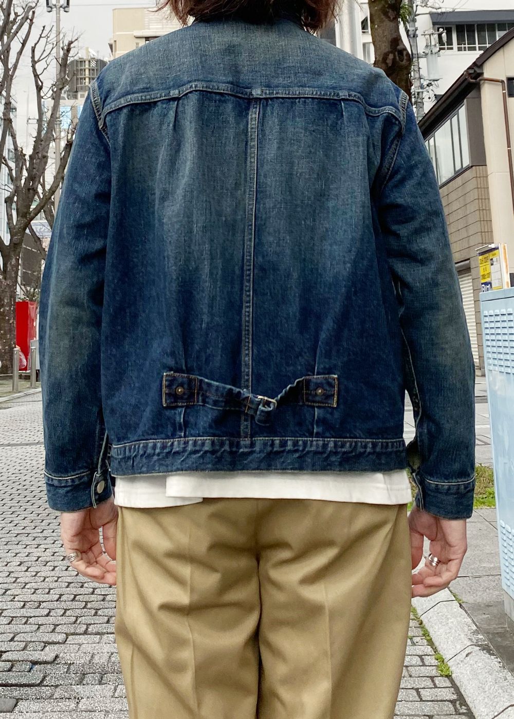 1st TYPE DENIM JACKET ＜USED＞ (USED INDIGO BLUE) / 1st タイプ ユーズド デニム ジャケット