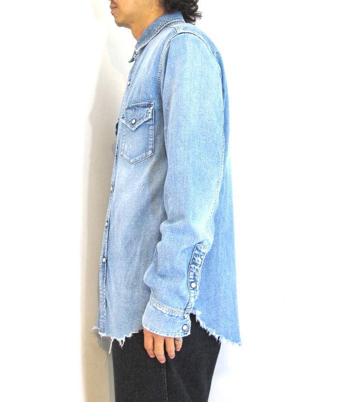 DENIM WESTERN SH USD (USD) / デニムウエスタンシャツ
