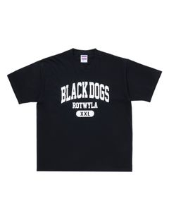 BD XXL TEE (BLACK) / カレッジロゴ プリント Tシャツ