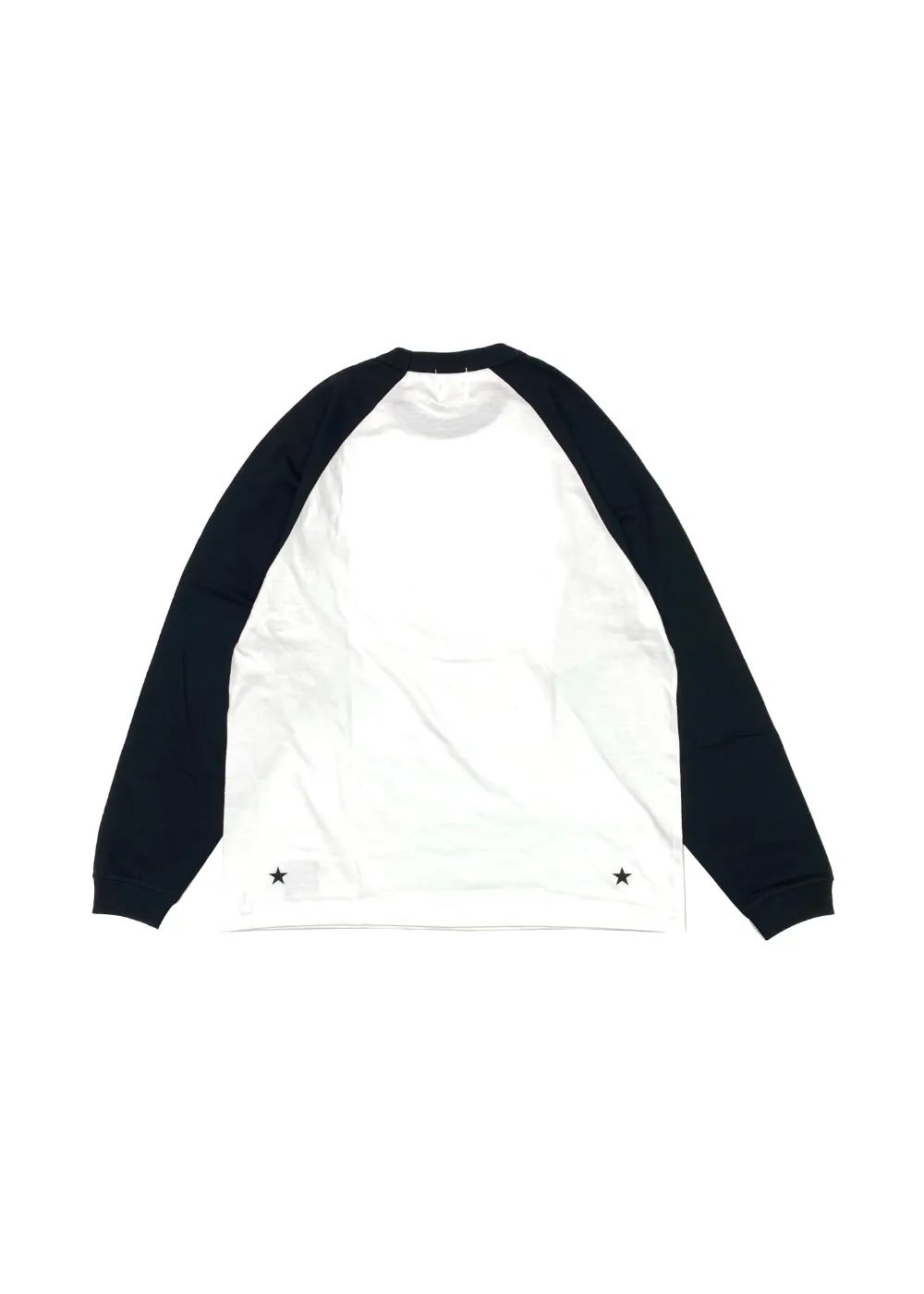 RAGLAN TEE (WHITE×BLACK) / ラグラン ロングスリーブ Tシャツ