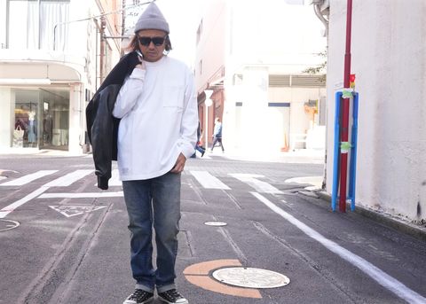 MINEDENIM - 2024AW OUTER 2 STYLE / New Order “Republic” Wool Melton & Leather Varsity JKT