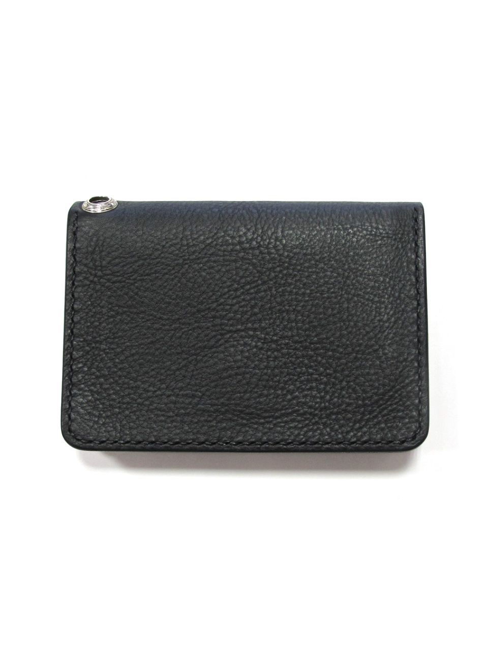 ANTIDOTE BUYERS CLUB - 【ラスト1点】COMPACT TRUCKER WALLET (BLACK SMOOTH LEATHER)  / コンパクトトラッカーウォレット | LOOPHOLE