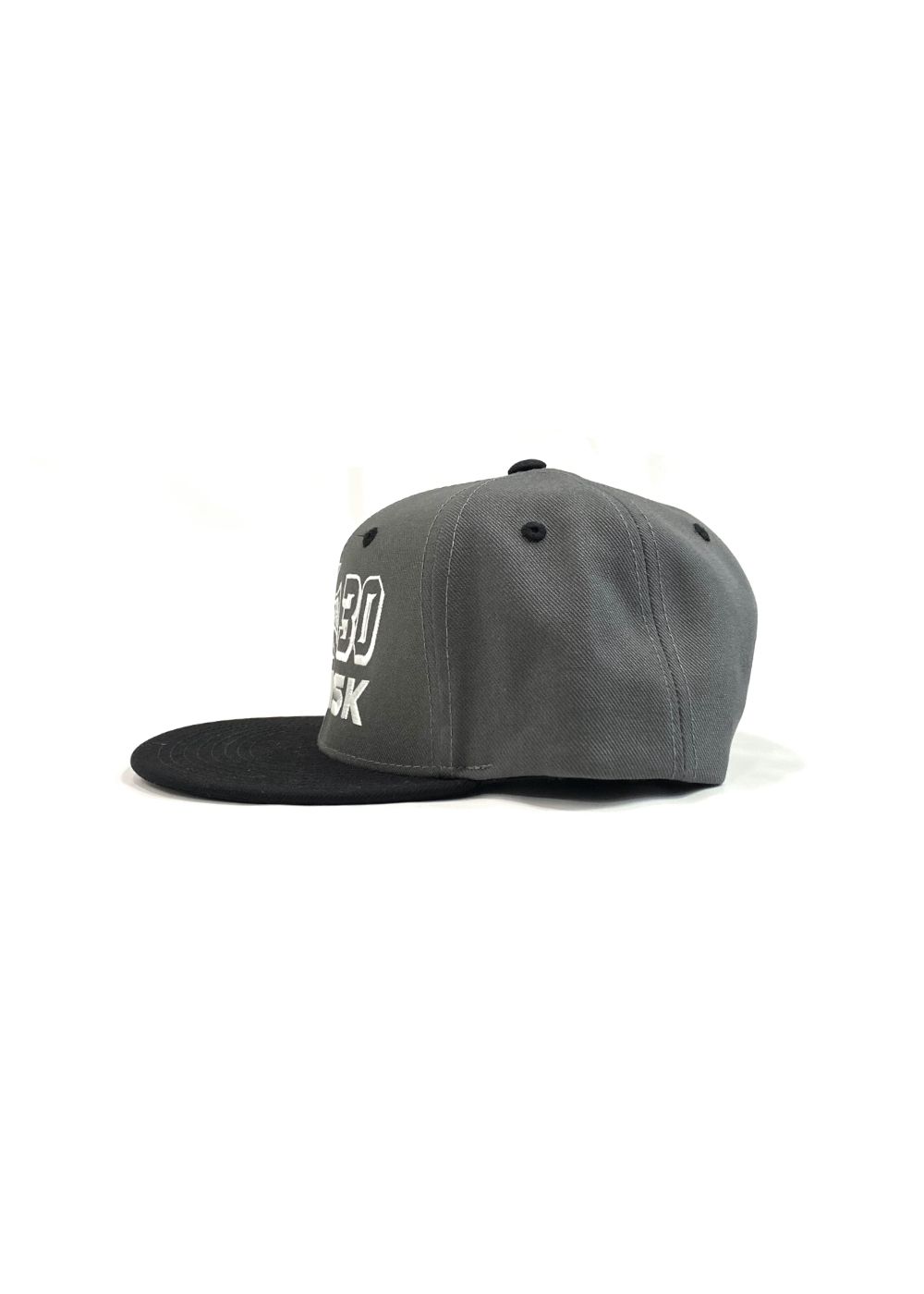 30 Baseball CAP (CHARCOAL GRAY) / 刺繍ロゴ ベースボールキャップ