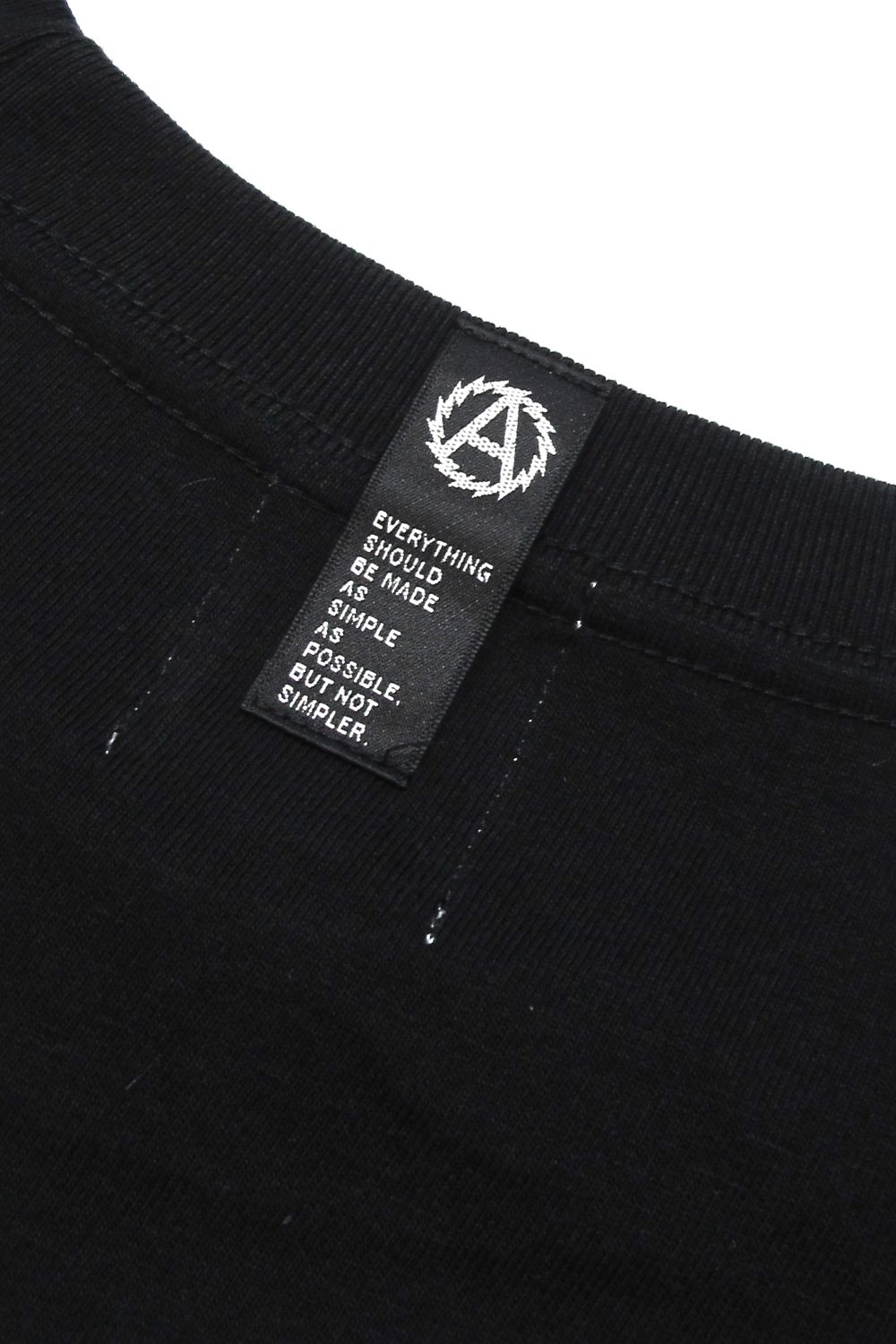 PRINT S/S TEE (BLACK) / アンライバルド コラボT