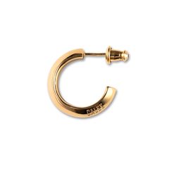 LOGO ROLL PIERCE (LARGE) (GOLD) / ロゴ ロール ピアス