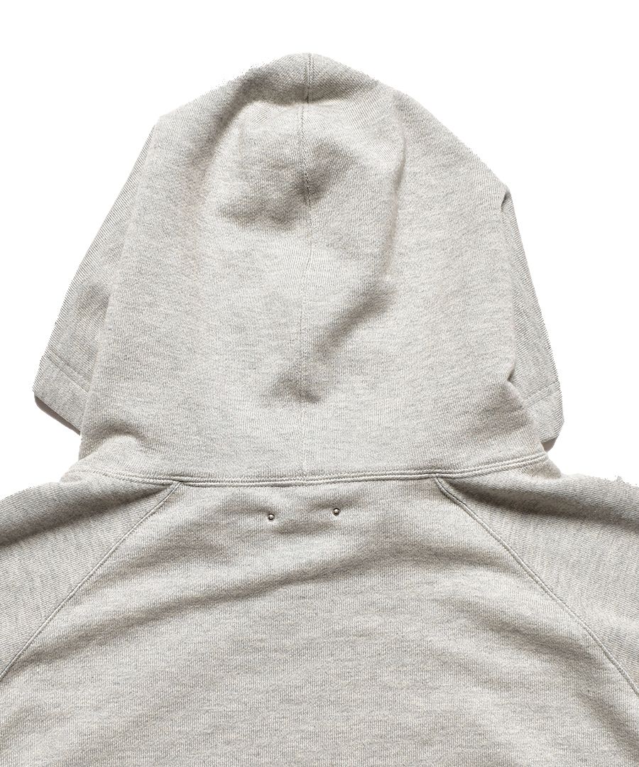 MINEDENIM - Square Big Nosleeve Hoodie (GRY) / スクエア ビッグ 
