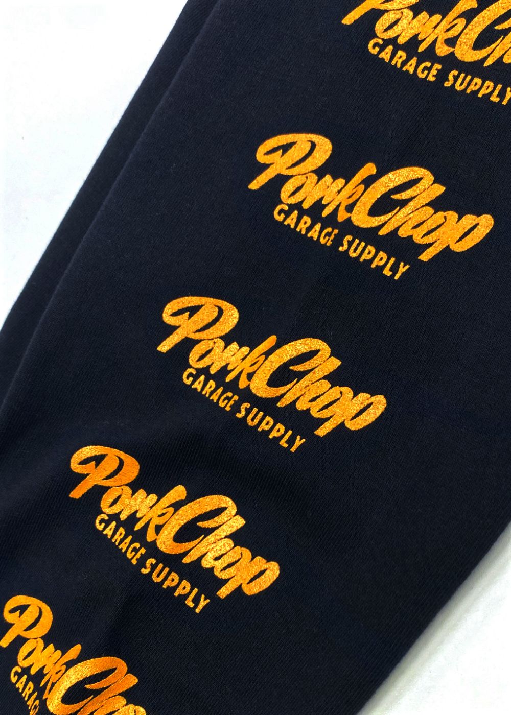 SCRIPT PORK L/S TEE (BLACK) / スクリプト ロゴ L/S Tシャツ