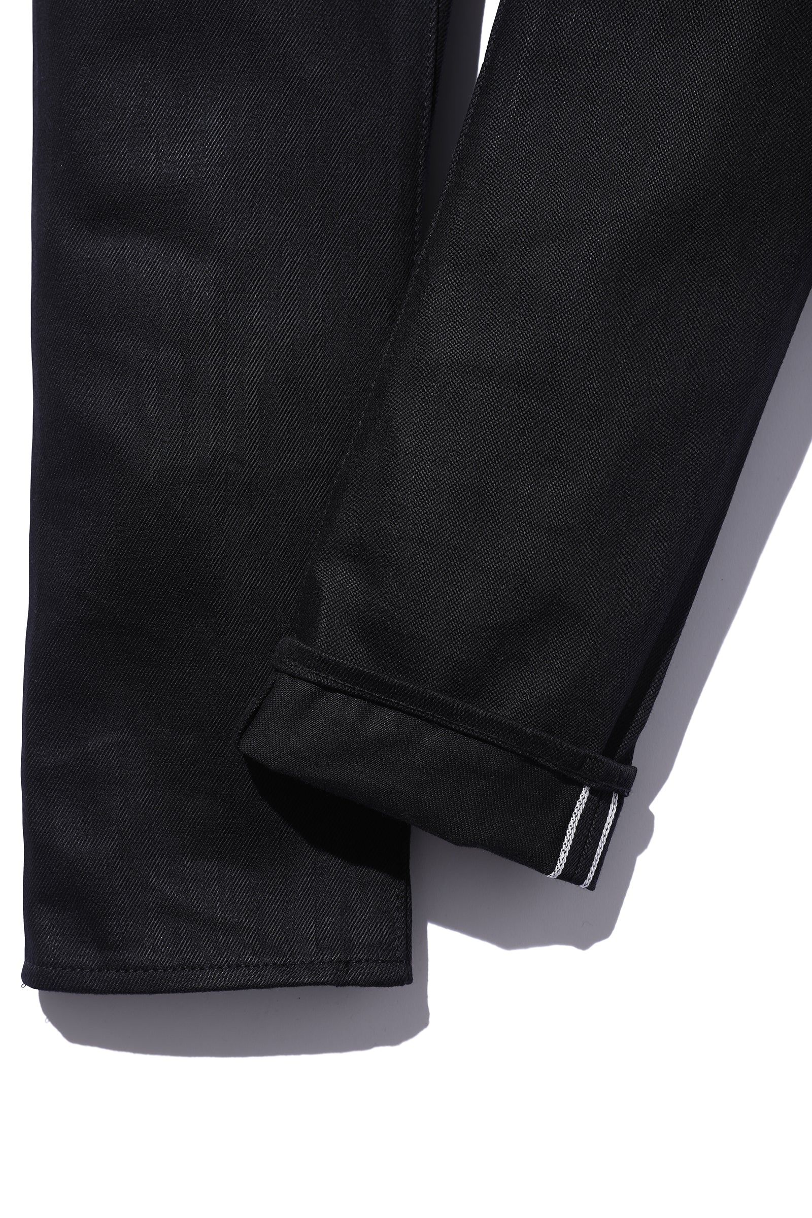 【ラスト1点】N.Tapered RGD (BLACK) / テーパード ブラックデニムパンツ