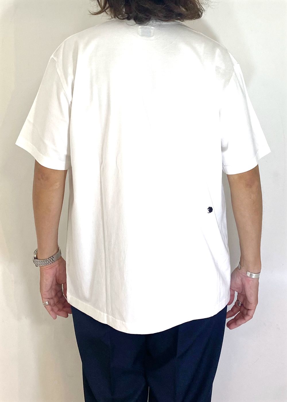RATS BOX LOGO TEE ホワイト　Lサイズ RATS - BOX LOGO TEE (WHITE) / ボックス ロゴ Tシャツ | LOOPHOLE