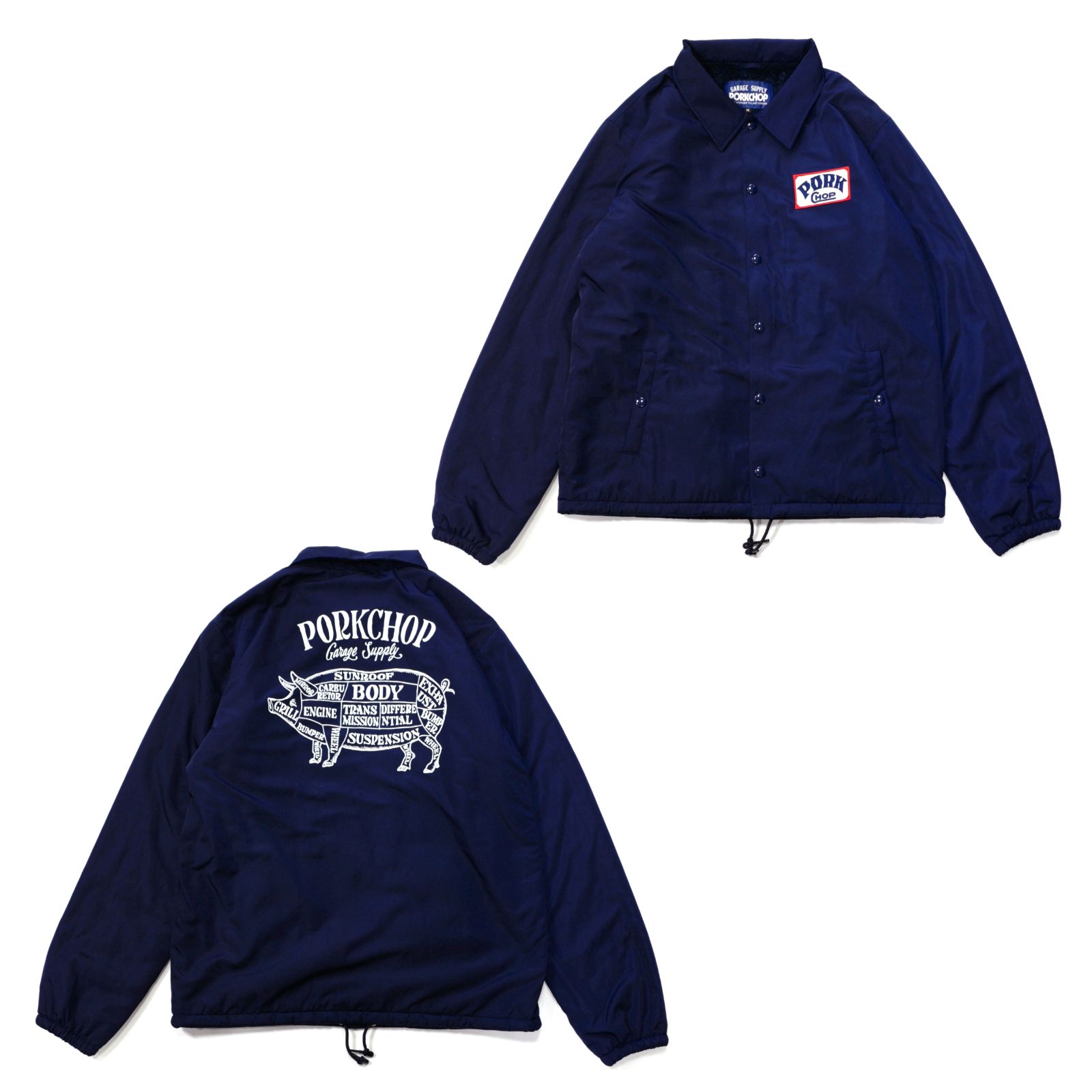 PORKCHOP - ORIGINAL BOA COACH JKT (NAVY) / オリジナル ボアインナー 