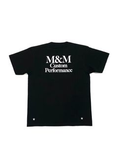 Logo EMB. Tee (BLACK) / ロゴ プリント Tシャツ
