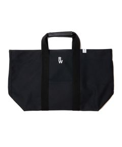 CANVAS TOTE BAG (BLACK) / 定番キャンバストートバッグ (ラージ)