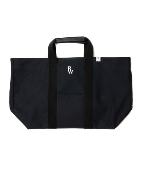CANVAS TOTE BAG (BLACK) / 定番キャンバストートバッグ (ラージ)