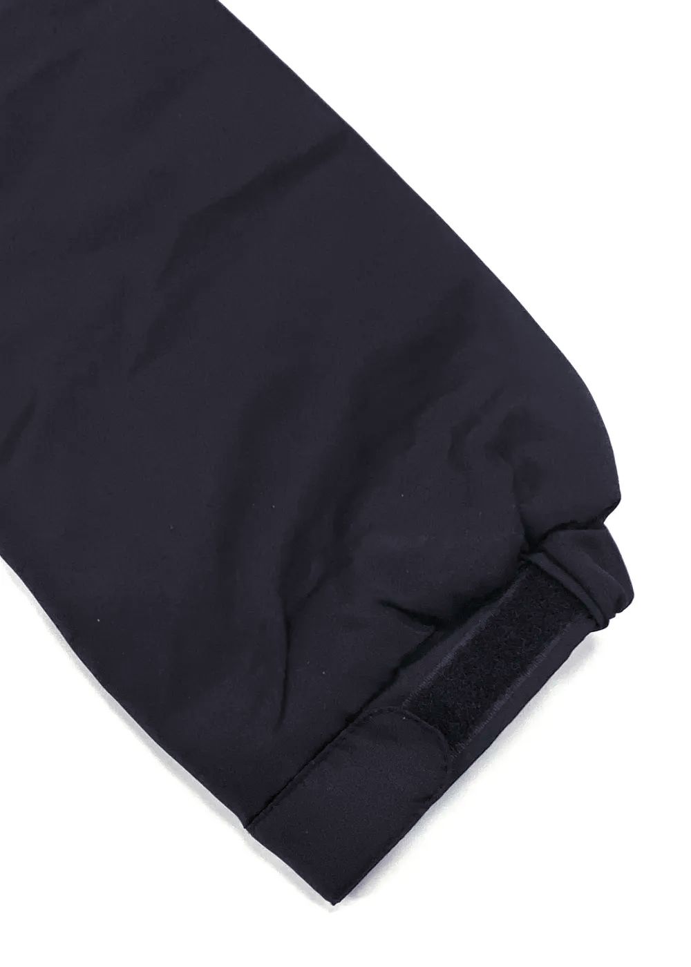 BURNING LOGO HOODED JKT (NAVY) / フーデッド パフ ジャケット