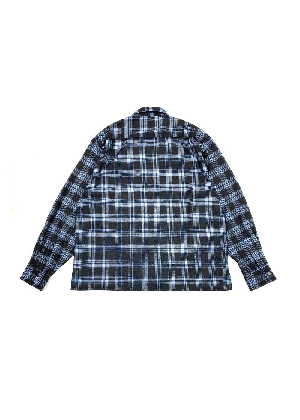 Check L/S Shirt (BLUE) / チェック シャツ