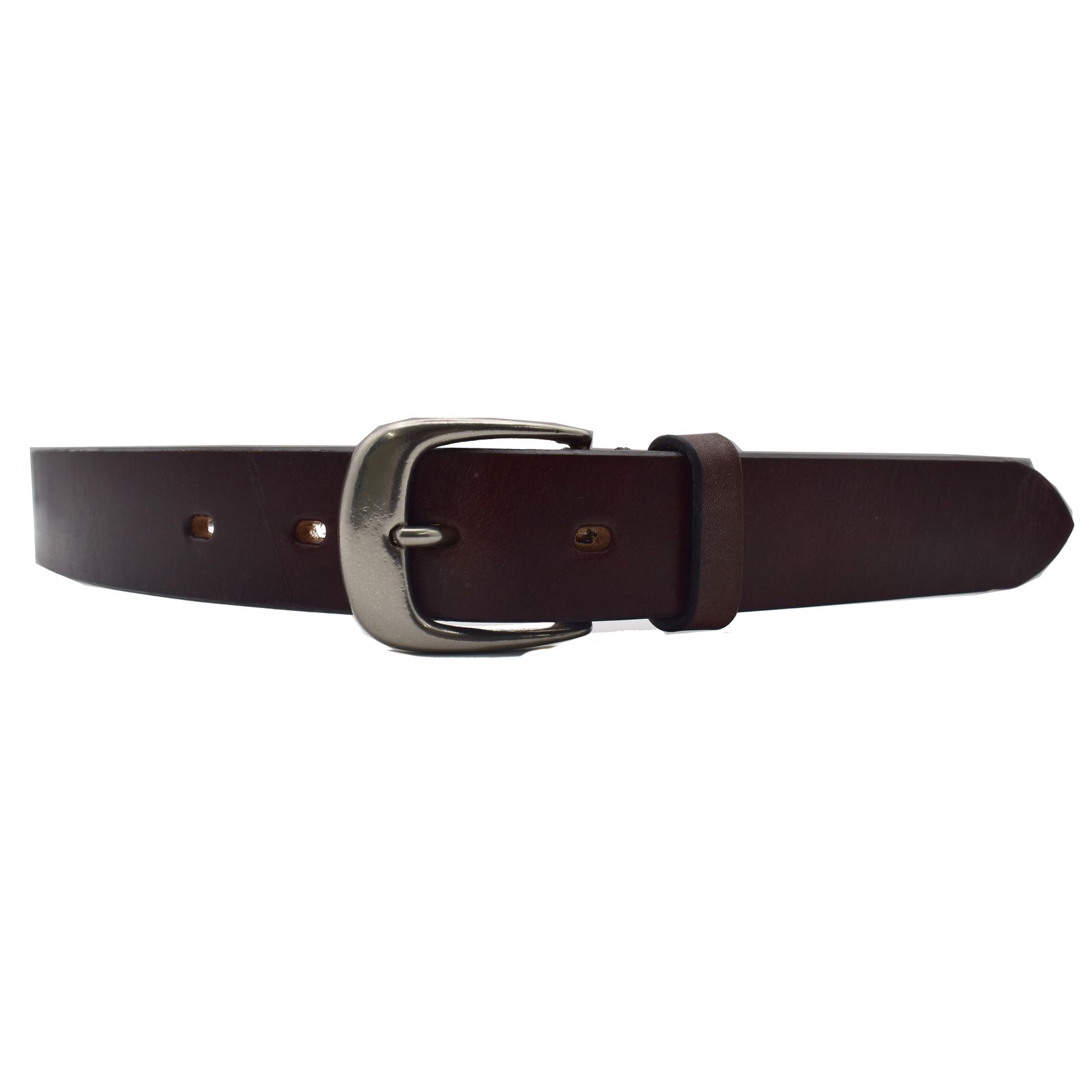 Bridle Leather Officer Belt (DBR)  / レザー オフィサー ベルト