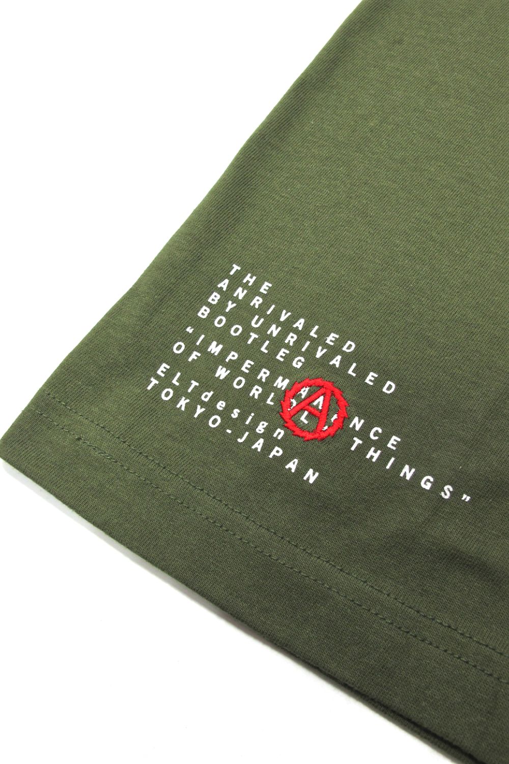 PRINT S/S TEE (CITY GREEN) / アンライバルド コラボT
