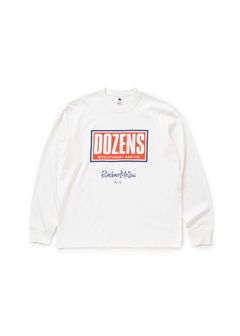 FRAME DOZENS L/S TEE (WHITE) / フレーム ダズンズ ロング Tシャツ