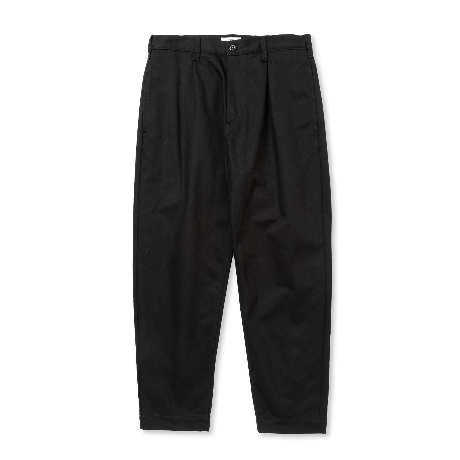 CALEE - VINTAGE TYPE CHINO CLOTH TUCK TROUSERS (GRAY) / オリジナル 