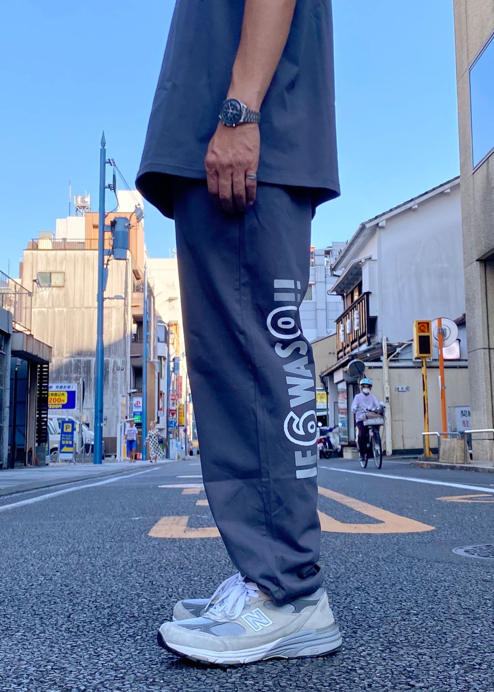 Original Jersey pant (CHARCOAL GRAY) / 西浦徹 コラボ イージー パンツ