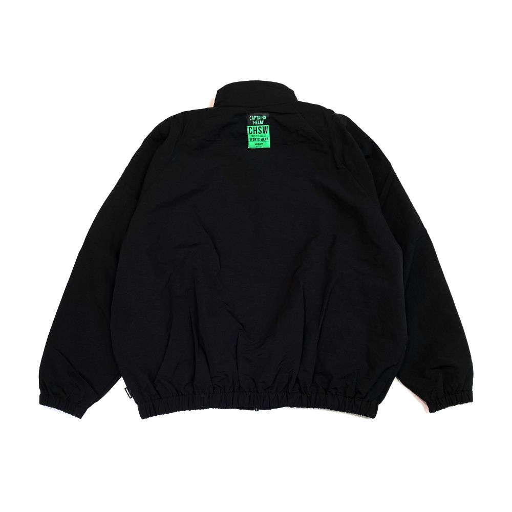 CAPTAINS HELM - SEEKERS NYLON TEC JACKET (BLACK) / セットアップ ナイロン トラック ジャケット |  LOOPHOLE