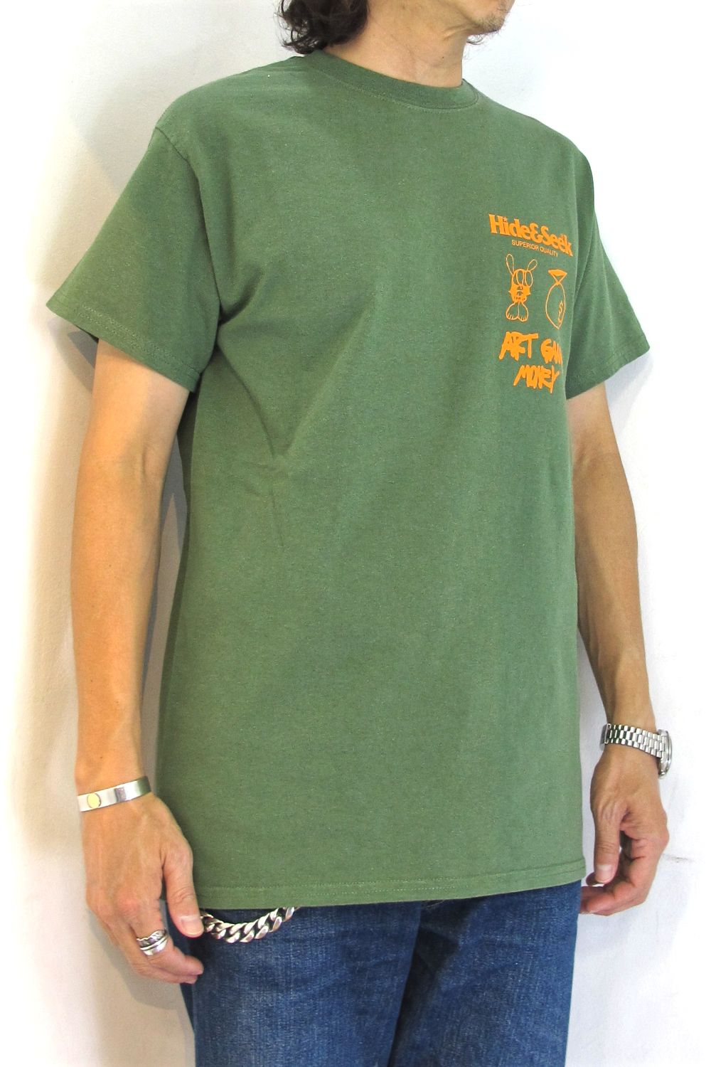 × SKOLOCT S/S Tee-2 (OLIVE DRAB) / スコロクト コラボT