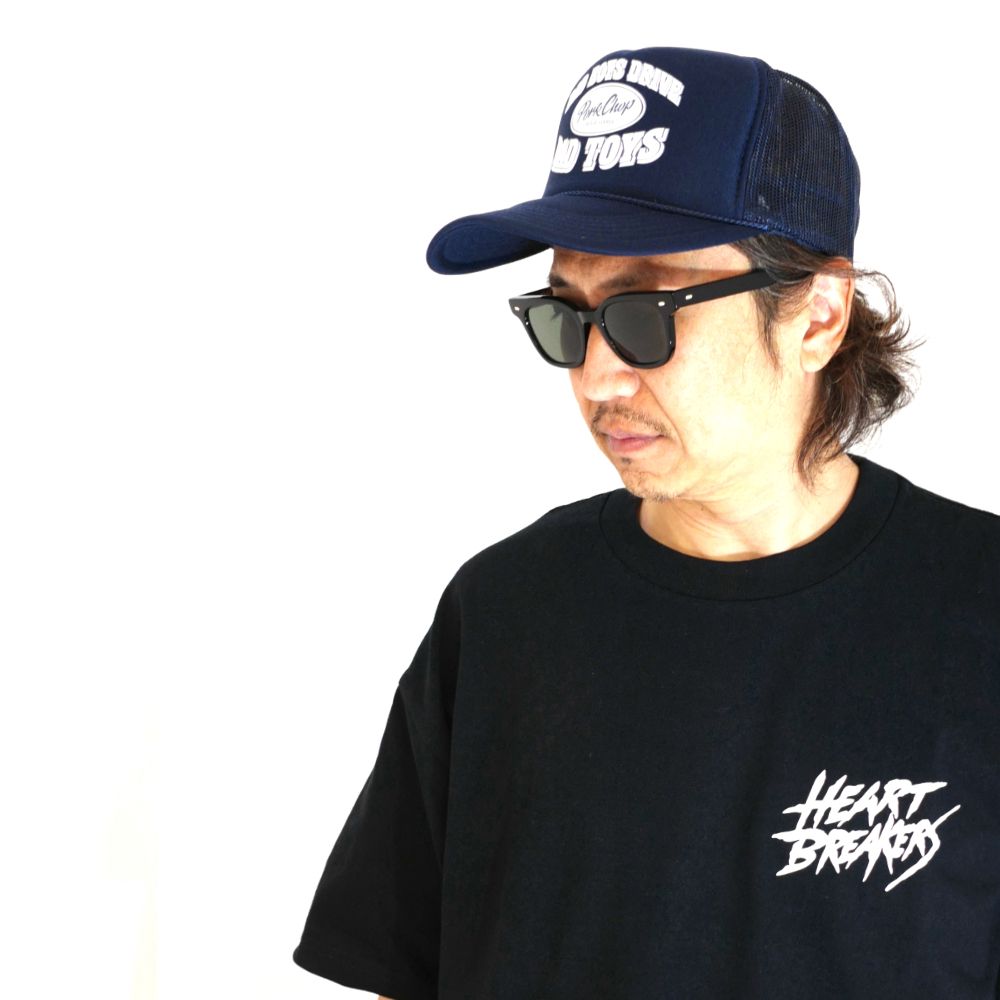 PORKCHOP - BAD TOYS CAP (NAVY) / プリント メッシュキャップ | LOOPHOLE