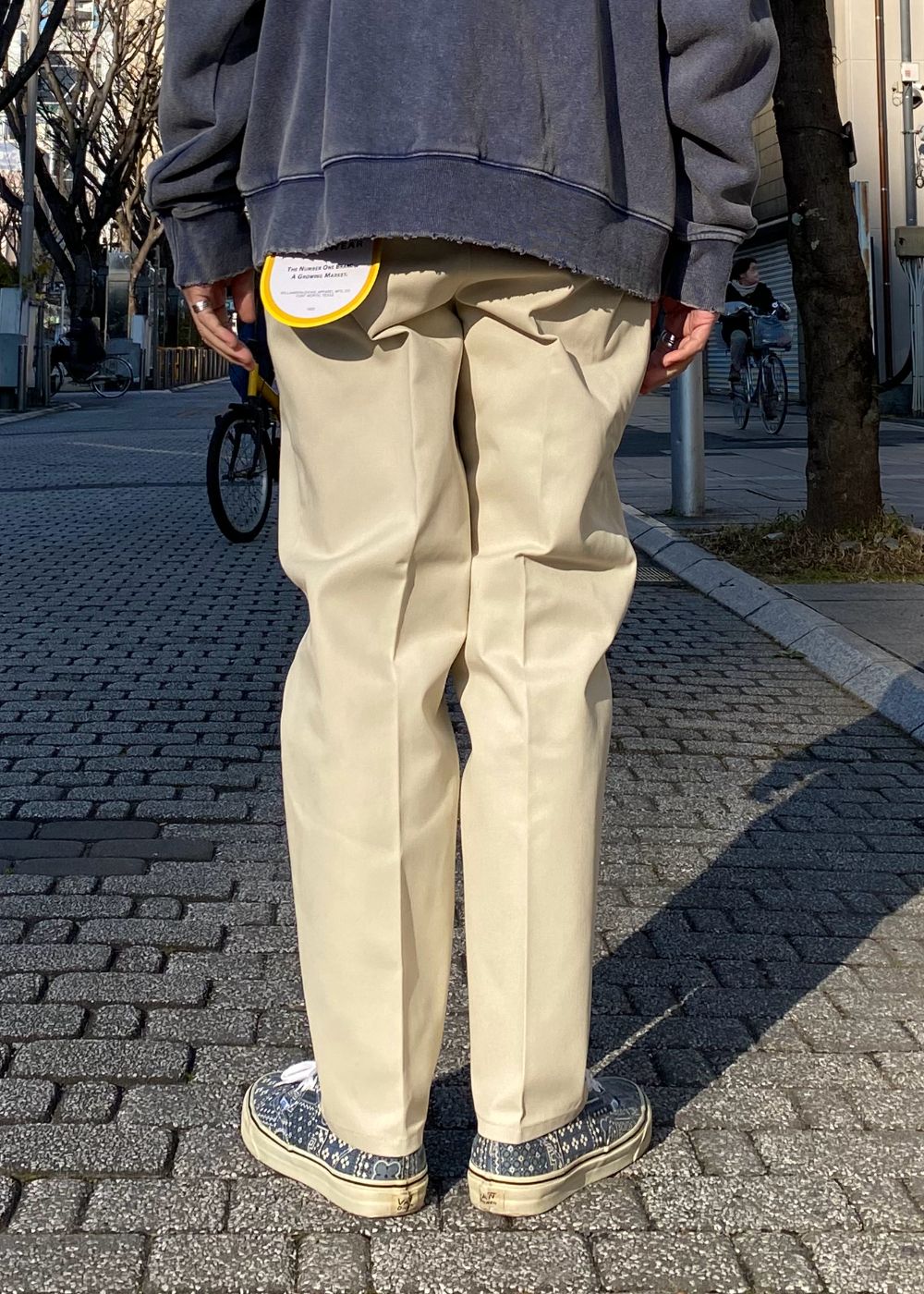 DICKIES 10L TC PANTS "THUNDERS" (IVORY) / ディッキーズ コラボ チノパンツ