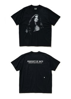 SEXY W TEE (BLACK) / セクシーウーマン プリント Tシャツ