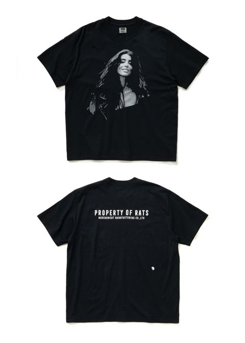 SEXY W TEE (BLACK) / セクシーウーマン プリント Tシャツ