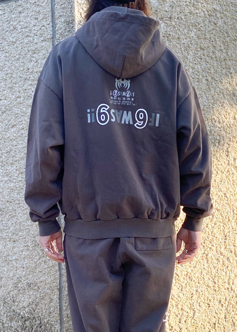 The H&S Hooded Sweat Shirt (CHARCOAL GRAY) / 西浦徹 コラボ スウェット パーカー