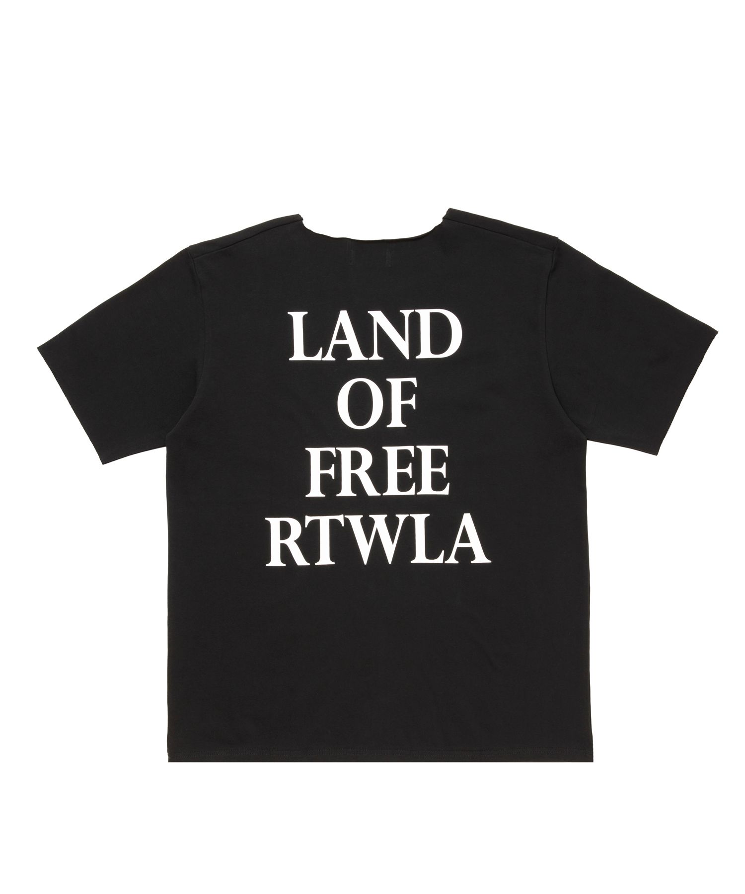R9 LAND CUTOFF TEE (BLACK) /  オリジナル カットオフ Tシャツ