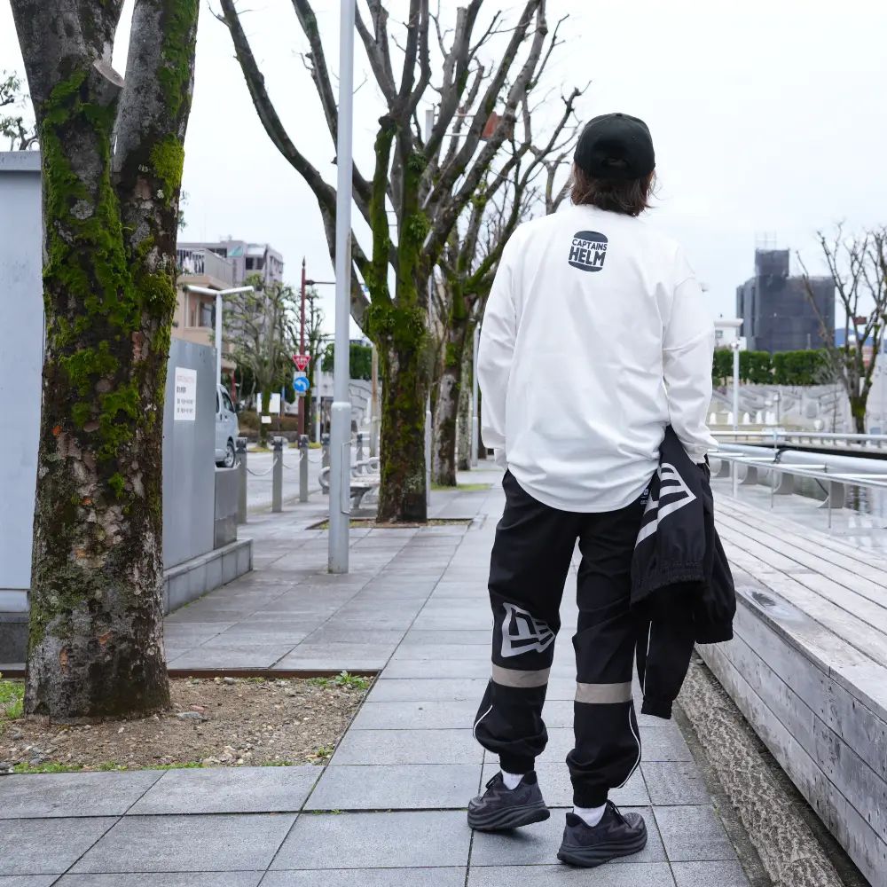 Y.W.R.A. LS TEE (WHITE) / オリジナル プリントロンT