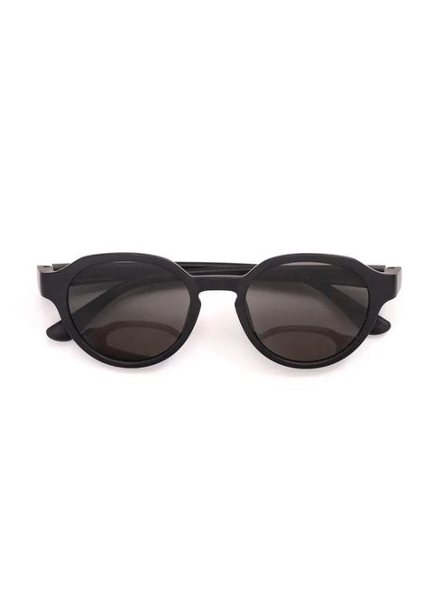 BOSTON TYPE UP CYCLE SHADES ＜EXCLUSIVE＞ (BLACK) / リサイクルプラスチック ウェリントンタイプ サングラス