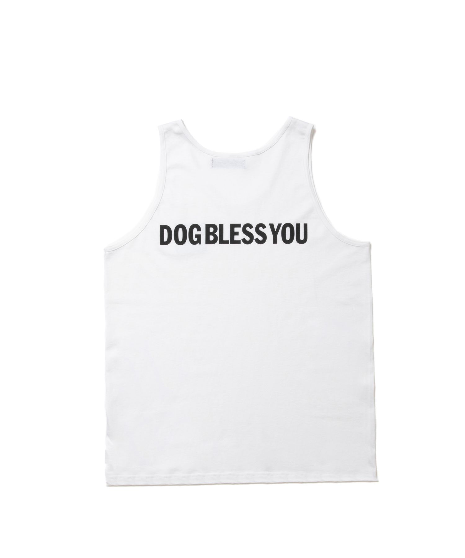 MARIA TANK TOP (WHITE) / プリント タンクトップ