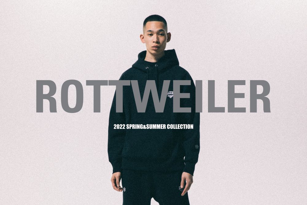 【本日21時発売開始】ROTTWEILER 22'春夏アイテム入荷致しました。