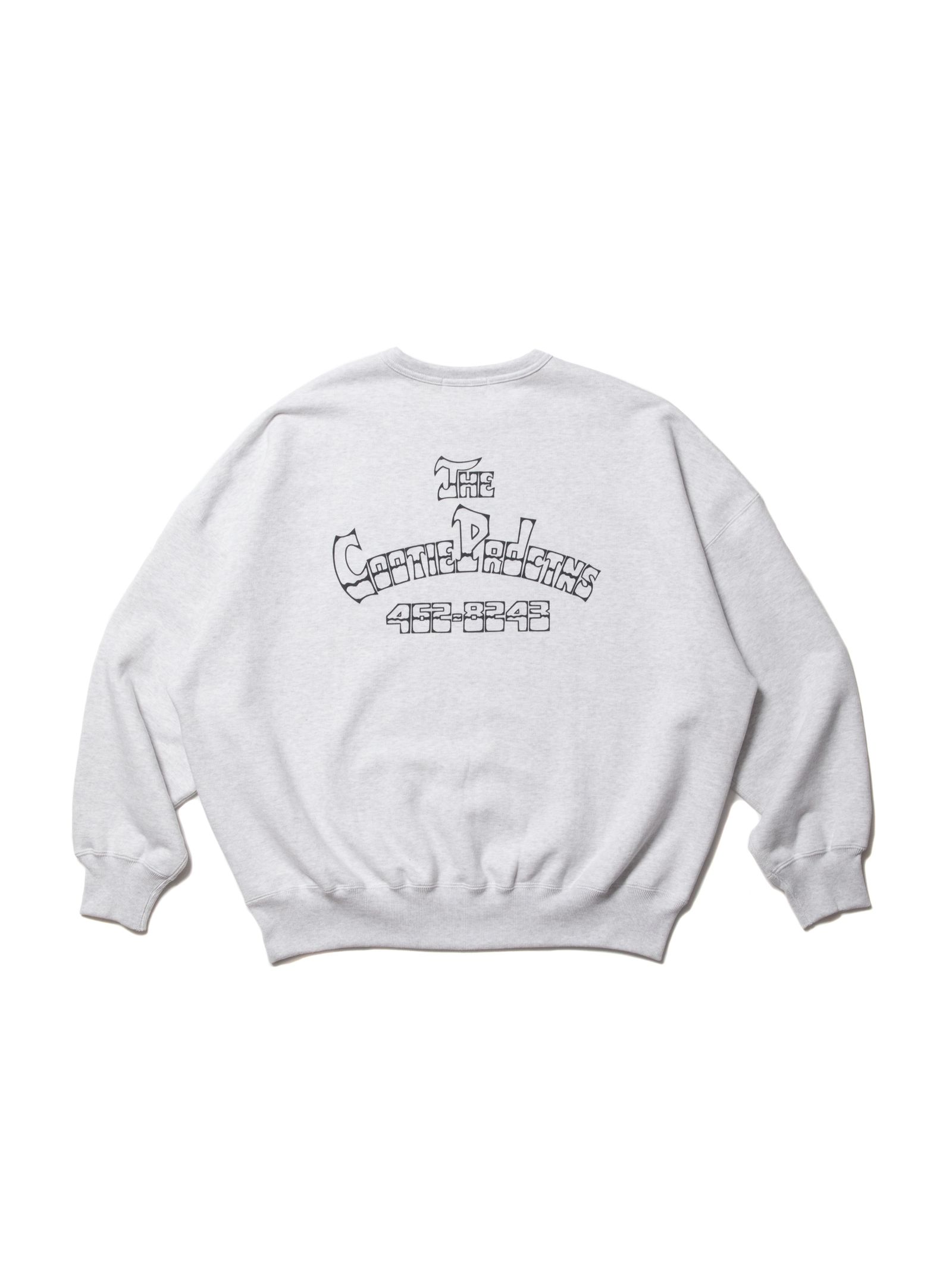 下旬以降発送予定 Cootie /Heavy Oz Sweat Crew（Ash Gray）