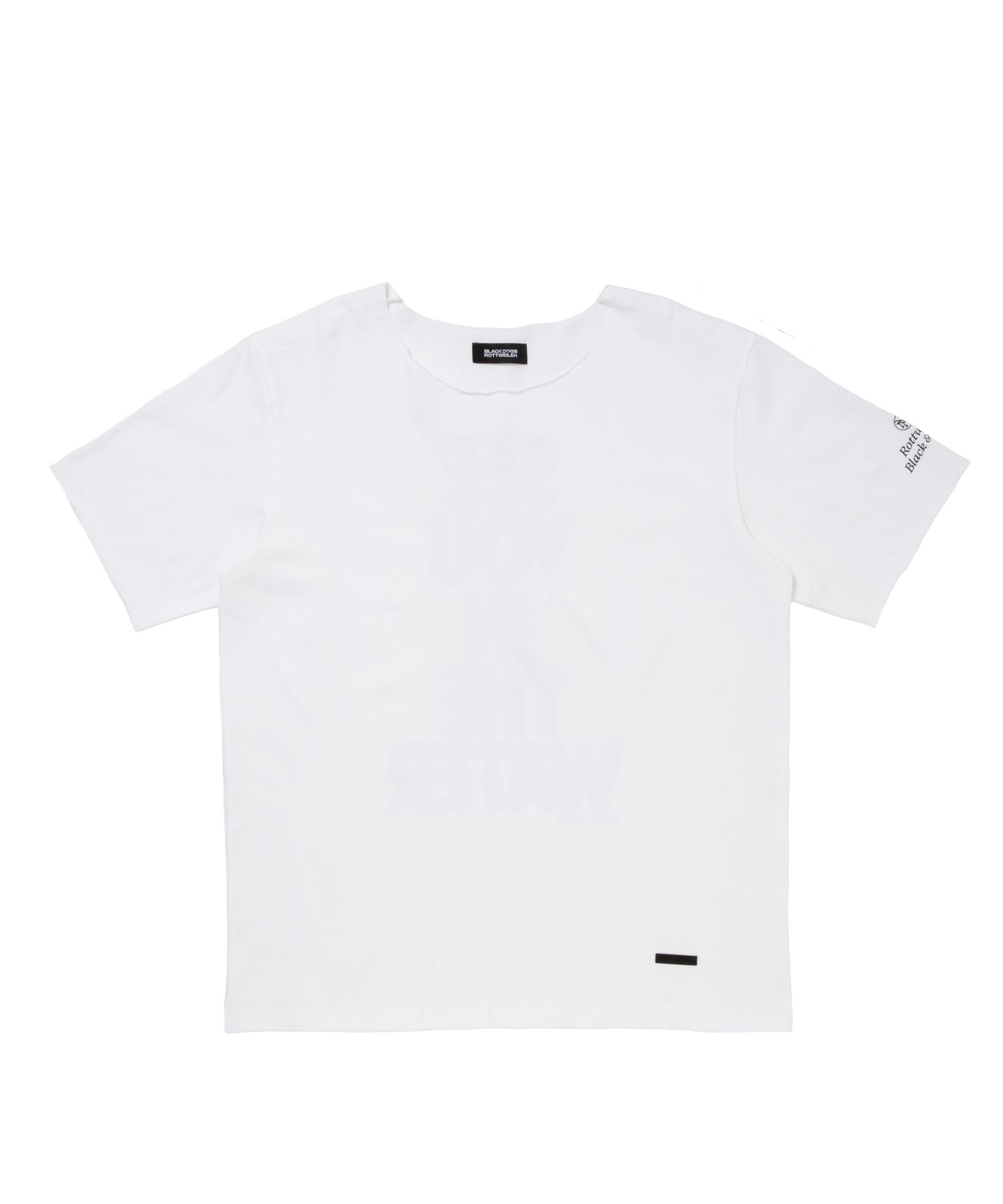 RWMN CUTOFF TEE (WHITE) / マジックナンバー コラボ オリジナル カットオフ Tシャツ