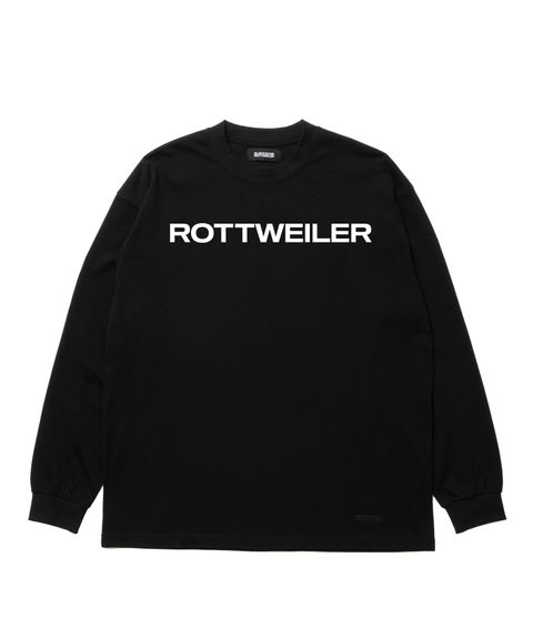【ラスト1点】R9 LOGO LS TEE (BLACK) /  オリジナル Tシャツ