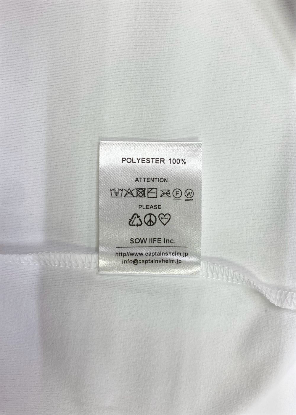 LIGHT&DRY SUMMER TEE (WHITE) / ドライ ストレッチ ポケット Tシャツ