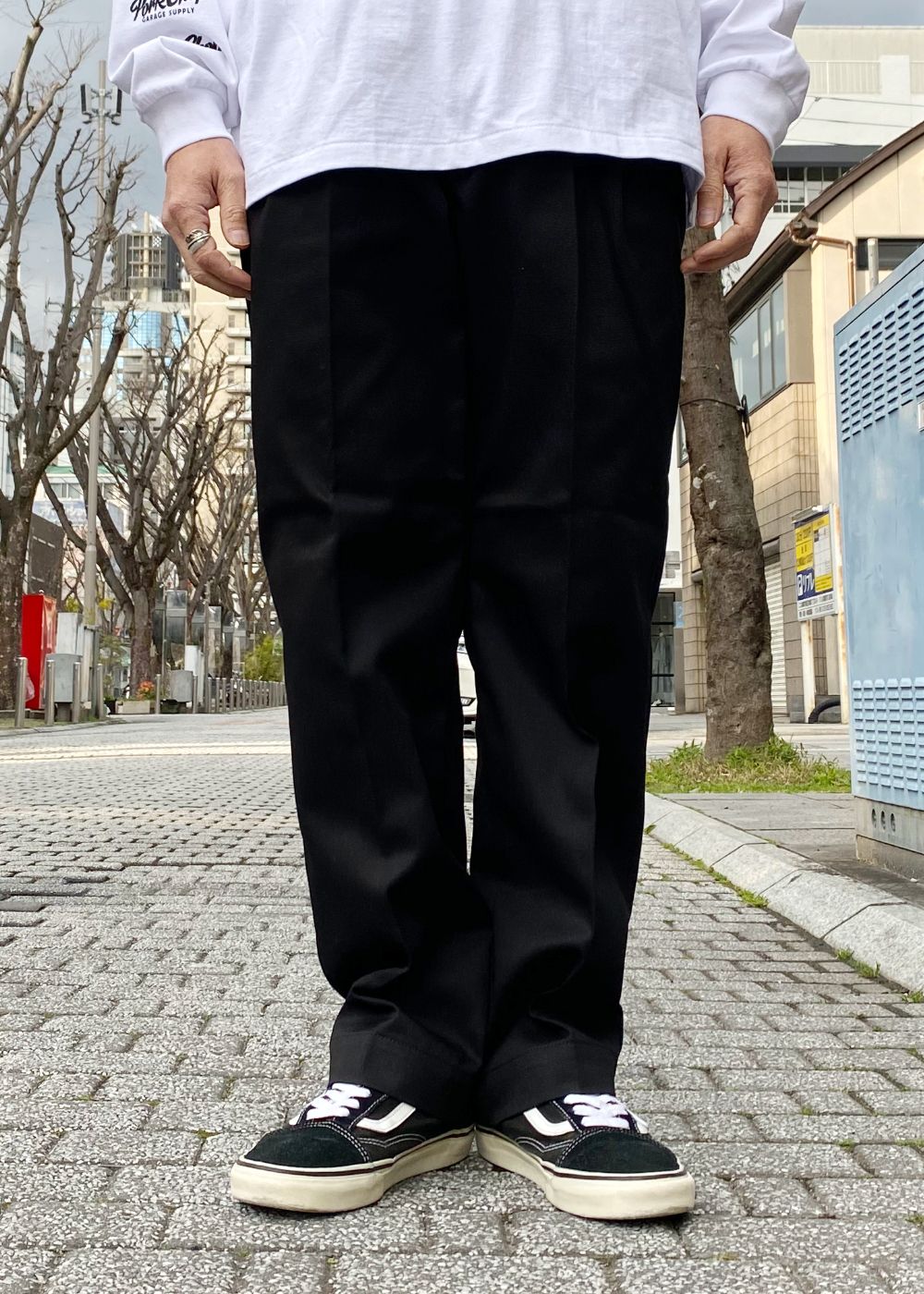 Work Slacks (BLACK) / ワーク スラックス