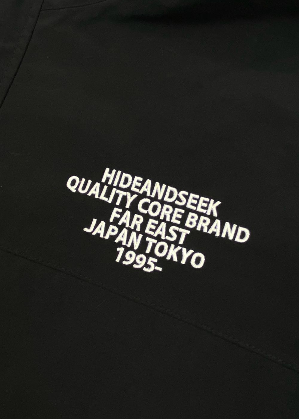 Nylon Mountain Jacket (BLACK) / ナイロン マウンテン パーカー / セットアップ可能