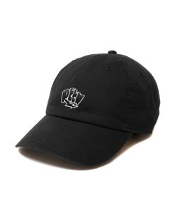GRAFFITI CAP (BLACK) / ロゴ刺繍 ダッドキャップ。