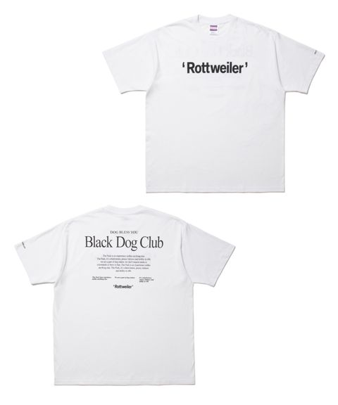 RW TEE (WHITE) / ロゴ プリント Tシャツ